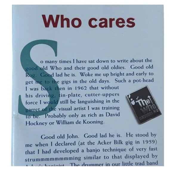 The Who Thirty Years of Maximum R&B Booklet MCA Records Paperback 1994 - Picture 4 of 8